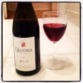 drink me: quivira&nbsp;grenache