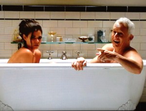 mad men jane roger bathtub wine mad men jane roger bathtub wine