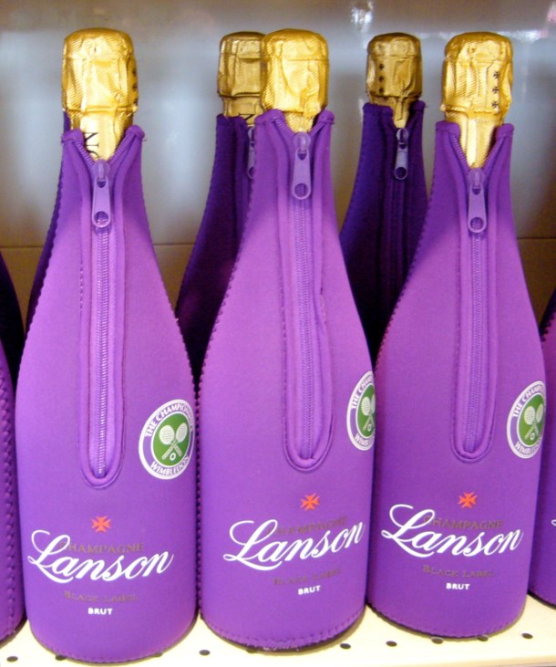 lanson bottle sleeve