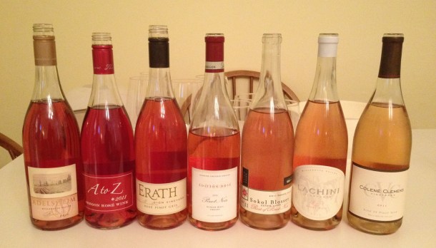 willamette valley rosé wine pinot noir