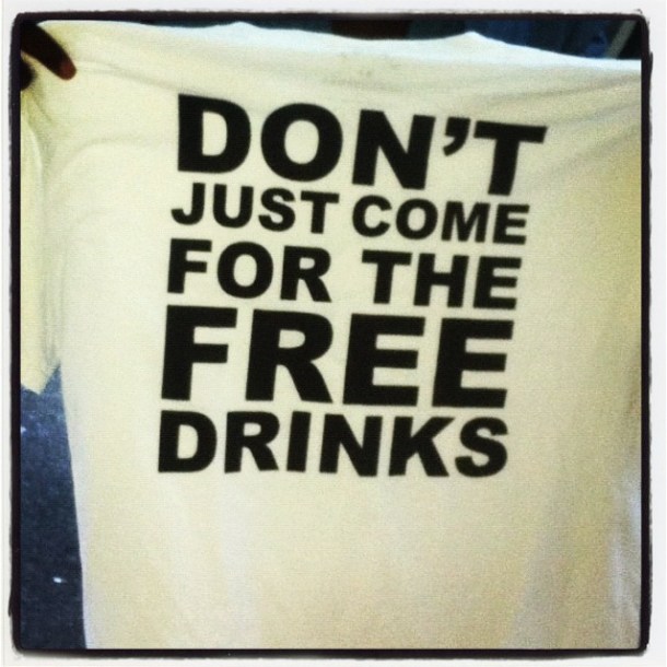 marc jacobs fno shirt free drinks