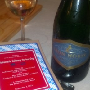 true story: I poured my wine at the White&nbsp;House!