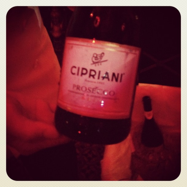 cipriani prosecco bellini