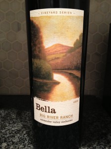 bella big river ranch zinfandel