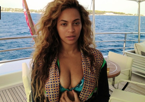 beyonce yacht beer