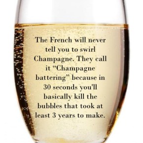 fizzmas fun fact! don’t swirl&nbsp;champagne