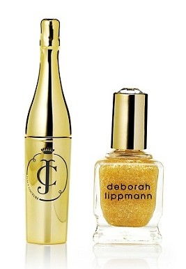 juicy champagne nail lip