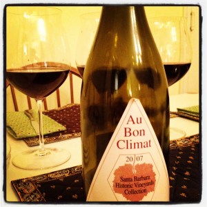 AU BON CLIMAT pinot noir