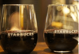 starbucks evenings wines