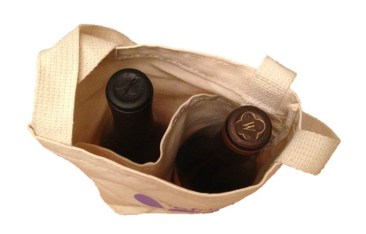 GF WINE TOTE FLAP