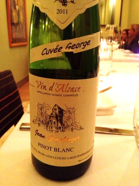 Jean Ginglinger Cuvée George - biodynamic goodness, $17