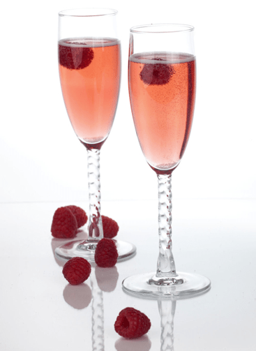   2 ounces Caposaldo Moscato IGT 1 ounces Caposaldo Prosecco splash of L’Heritier-Guyot Crème de Cassis Pour into a flute and garnish with fresh raspberries.