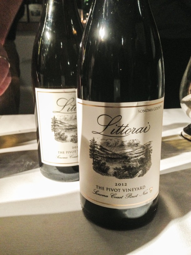 Awesome bright red cherry and cranberry. Around $70 via mailing list https://shop.littorai.com/