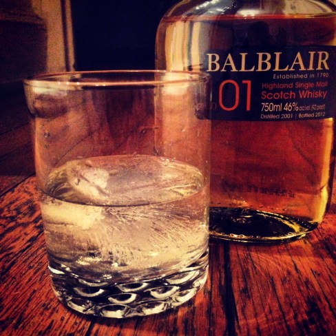 balblair 2001 single malt scotch