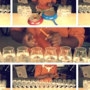 pharrell’s “happy” – on wine&nbsp;glasses!!!