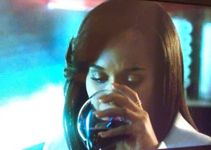 olivia pope what wine is she drinking