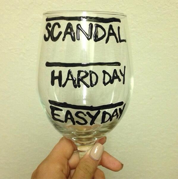 scandal wine glass