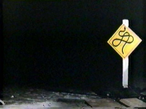 pee wee herman roadsign