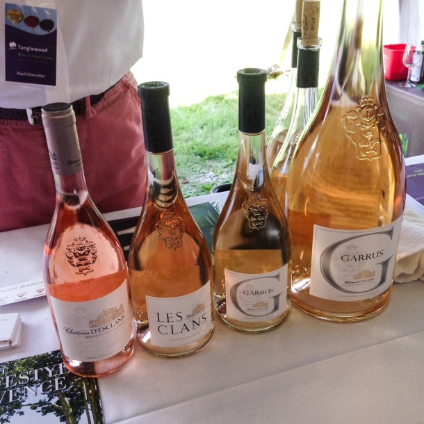 What would a summer tasting be without some rosé? Lame, that's what. An these roses were fantastic - reputedly some of the best - and most expensive - in the world, I liked the Chateau L'esclans and the Les Clans best. 