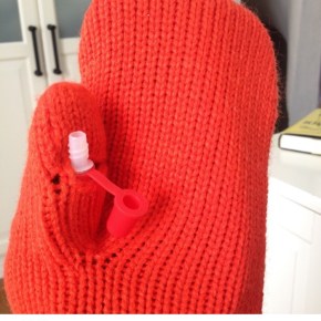 mitten. flasks. exist.