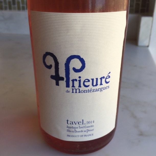 Prieure de Montezargues 2014 has funky, tart cranberry and peach skin with lots of minerality. $24