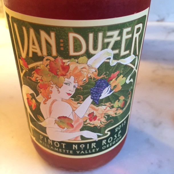 van duzer rose wine