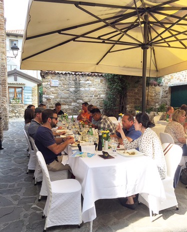 Of course, then pranzo!